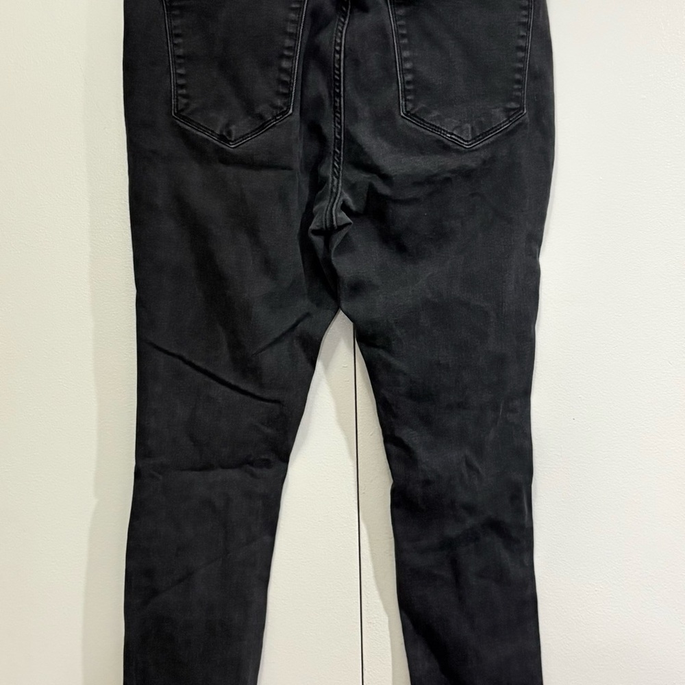 Arizona Jean Company High Rise Black Distressed Jeans - Picture 3 of 9